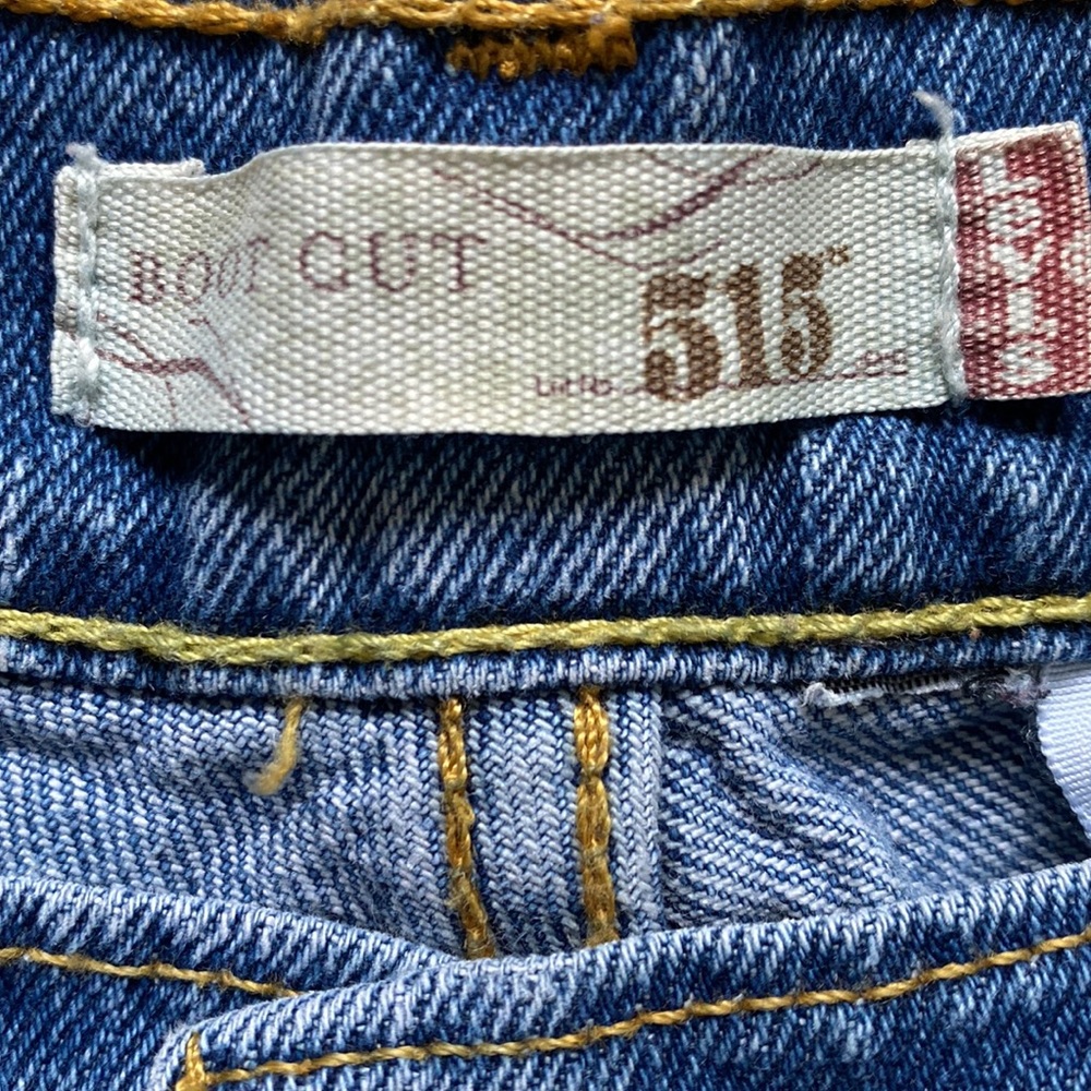 Womens LEVI 515 Boot Cut Jeans